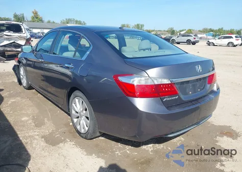 2013 Honda Accord Ex-L from USA, damaged, VIN 1HGCR2F84DA197137